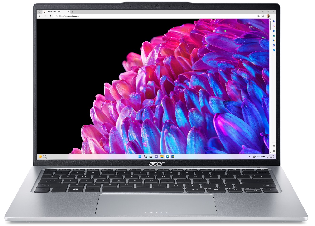 Acer Swift Go 14 SFG14-73T (NX.KSMSI.003) Laptop (Core Ultra 7/16 GB/1 TB SSD/Windows 11)